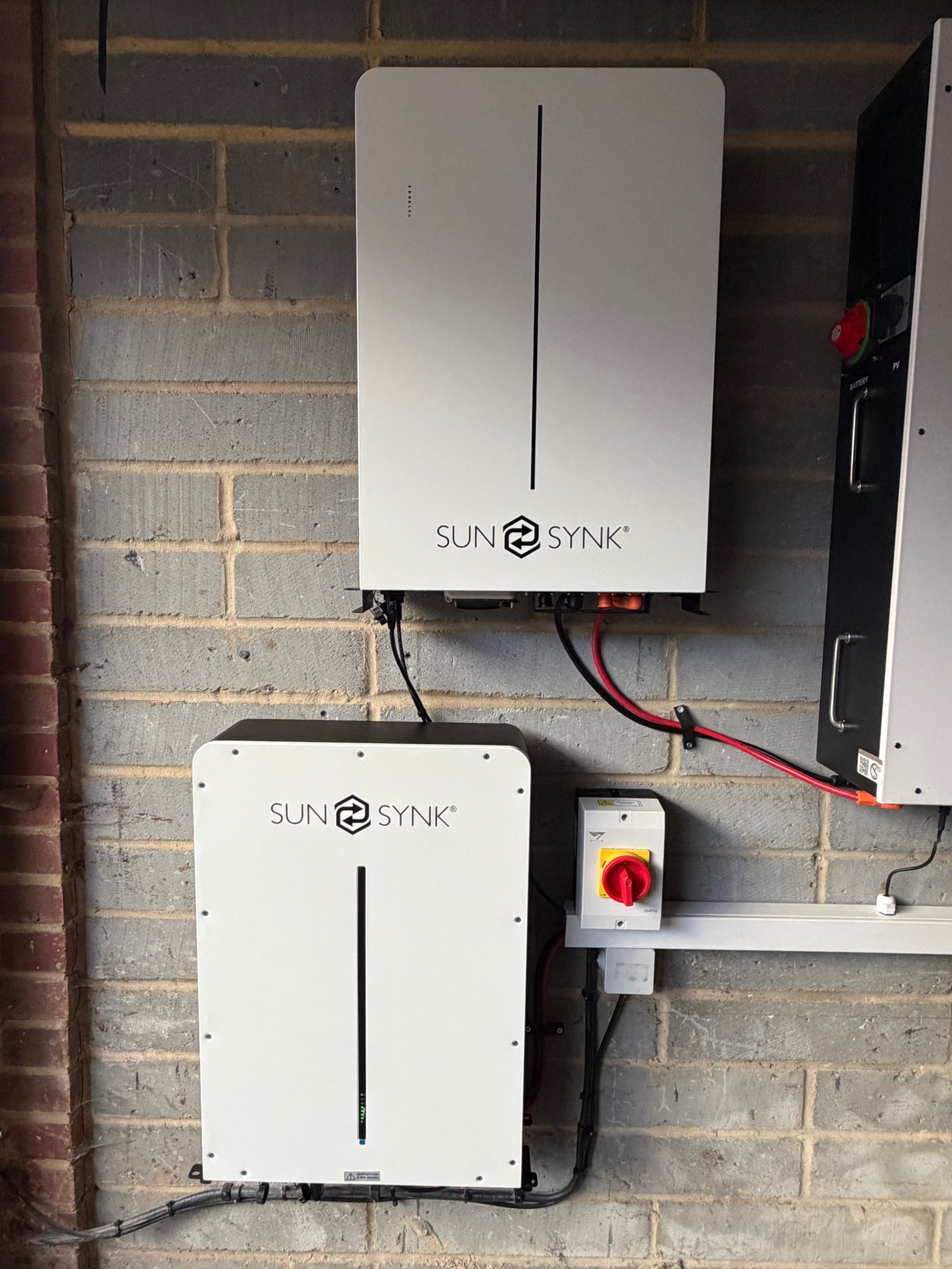 Battery storage system for Camberley homeowner