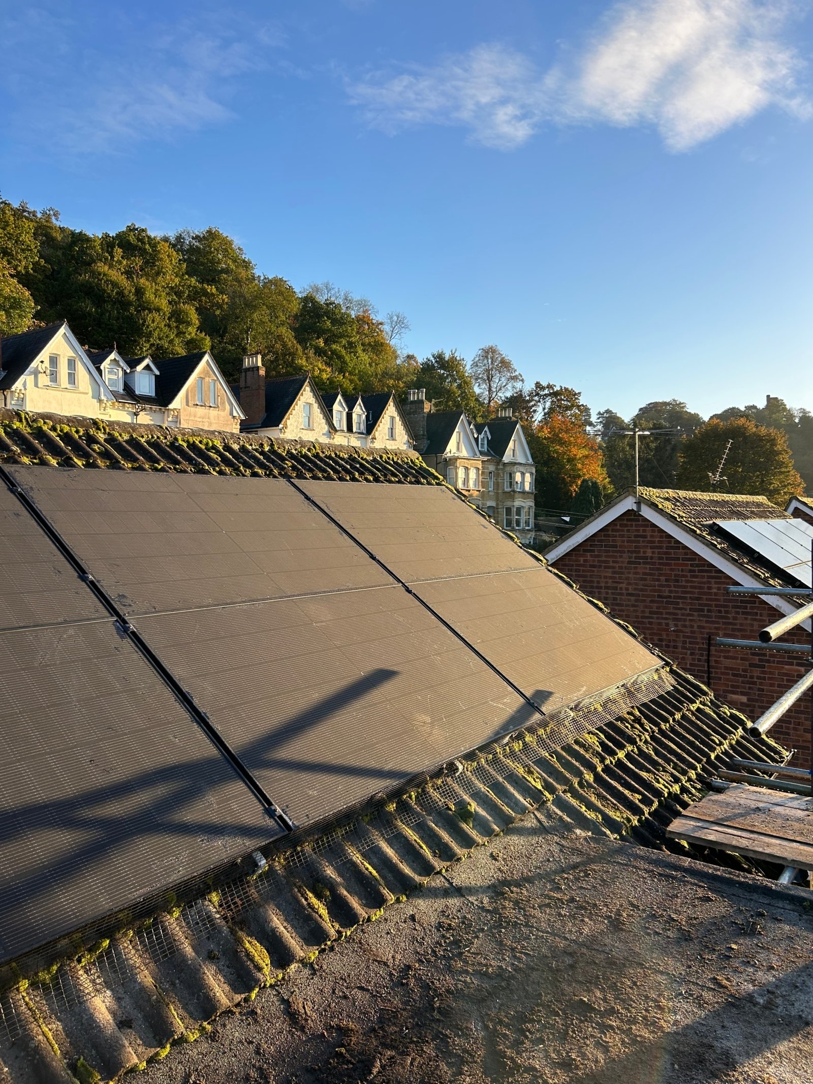 Solar installation in Godalming Gu7