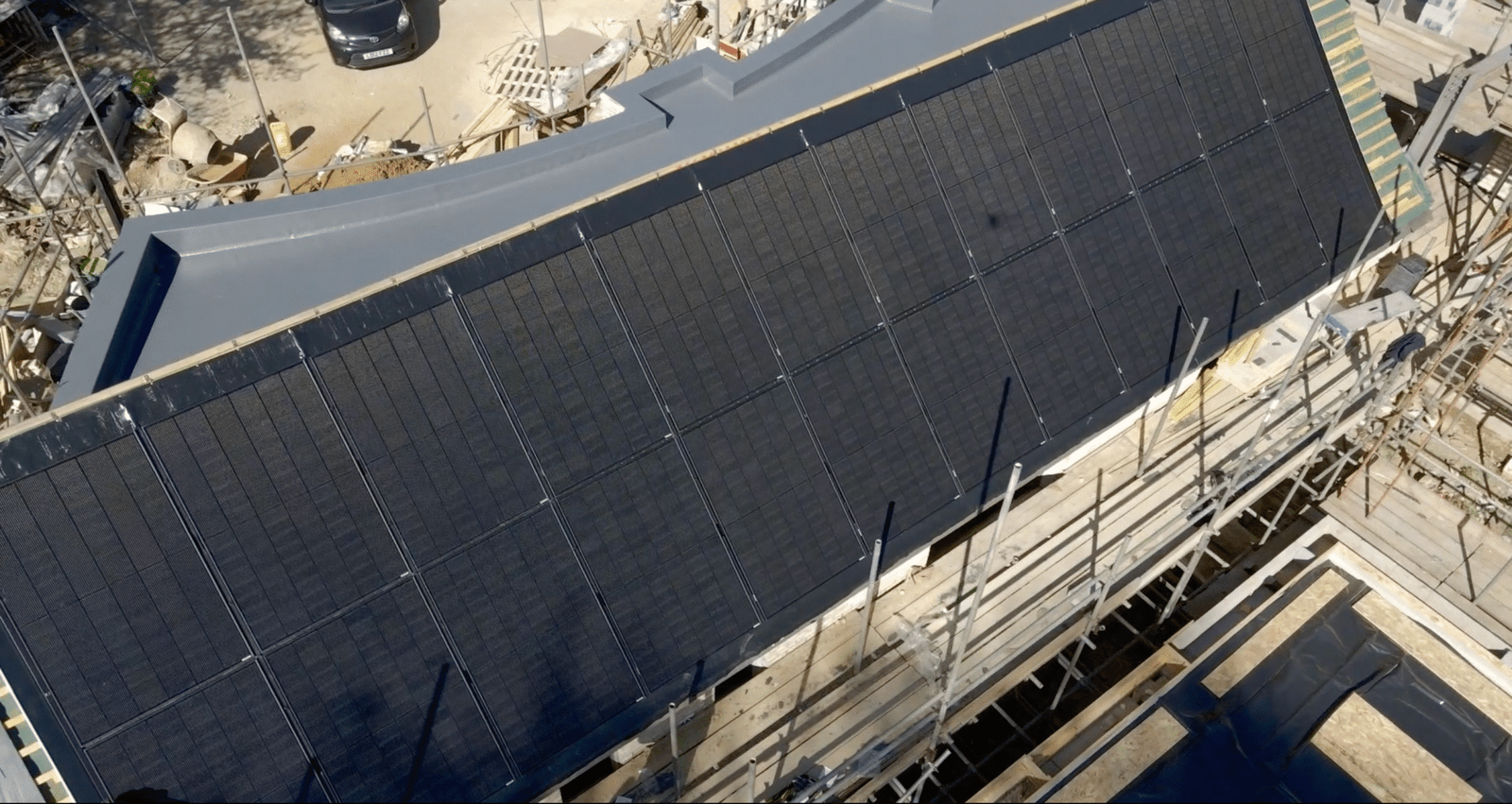 In-roof Solar installation in Woking